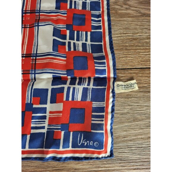 Vintage Collectible Vera Neumann Scarf‎ 22" x 22" Signed Acetate - Picture 2 of 4